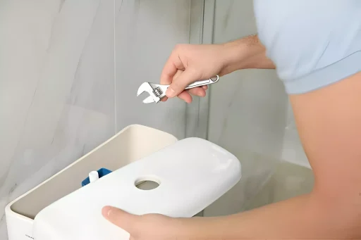 installing a toiet